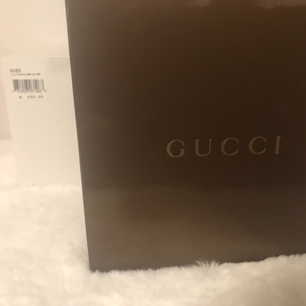 GUCCI Ladies Twirl Brown Bangle Watch